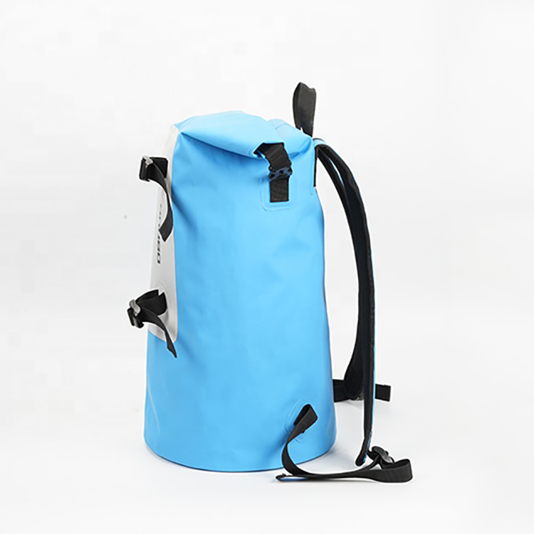 Roll top waterproof backpack