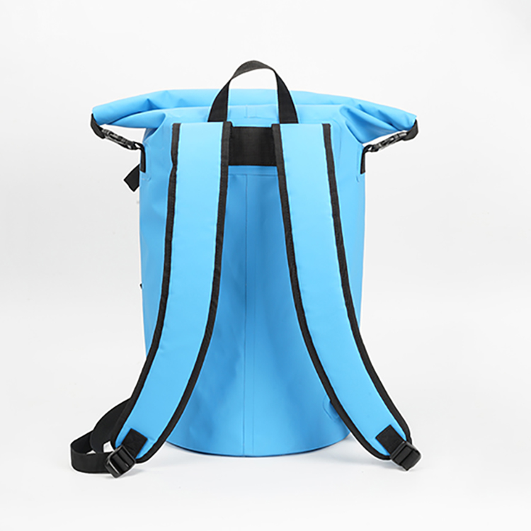 Roll top waterproof backpack